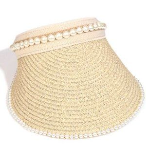 COPY - Pearl Straw Visor